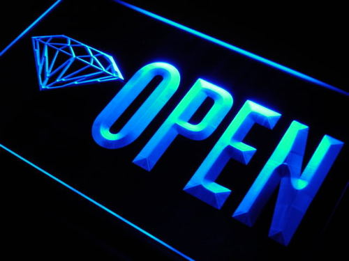 OPEN Diamond Shop Store